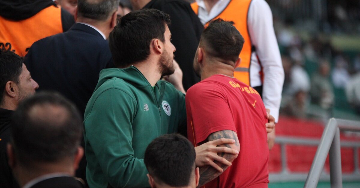 Abdülkerim, Konyasporlu taraftarlarla tartıştı