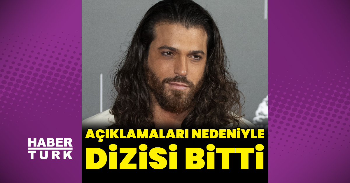 Açıklamaları nedeniyle dizisi bitti