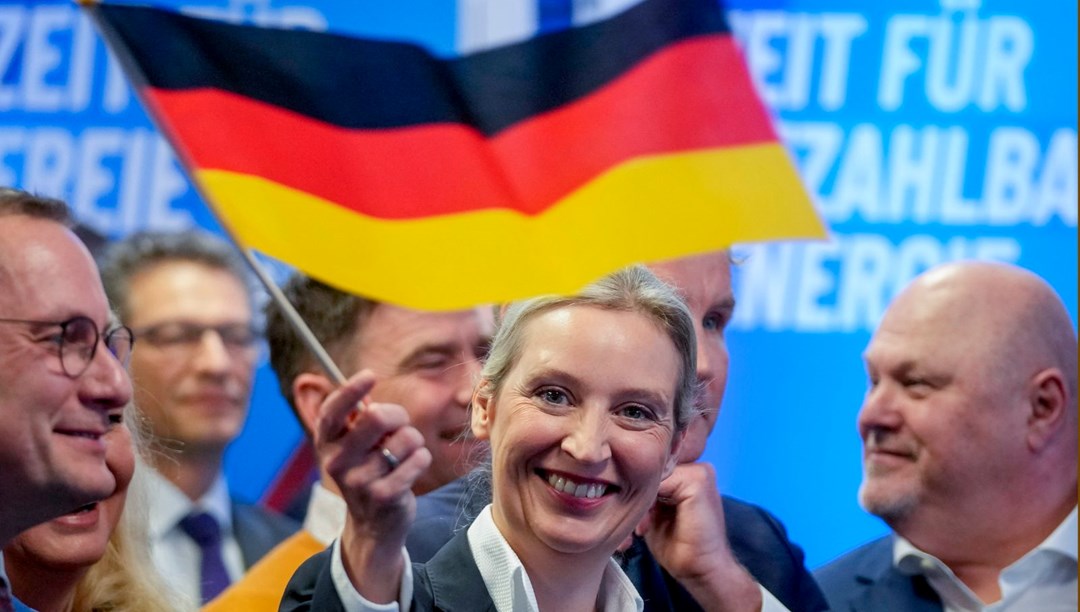 Almanya’da aşırı sağ yükseliyor: AfD, rekor oy oranına ulaştı