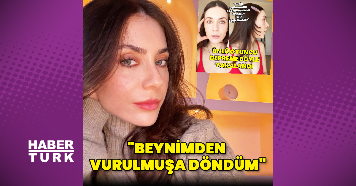 “Beynimden vurulmuşa döndüm”