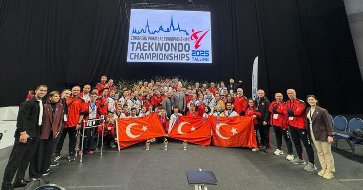 Erkek Taekwondo Takımı, Avrupa şampiyonu!