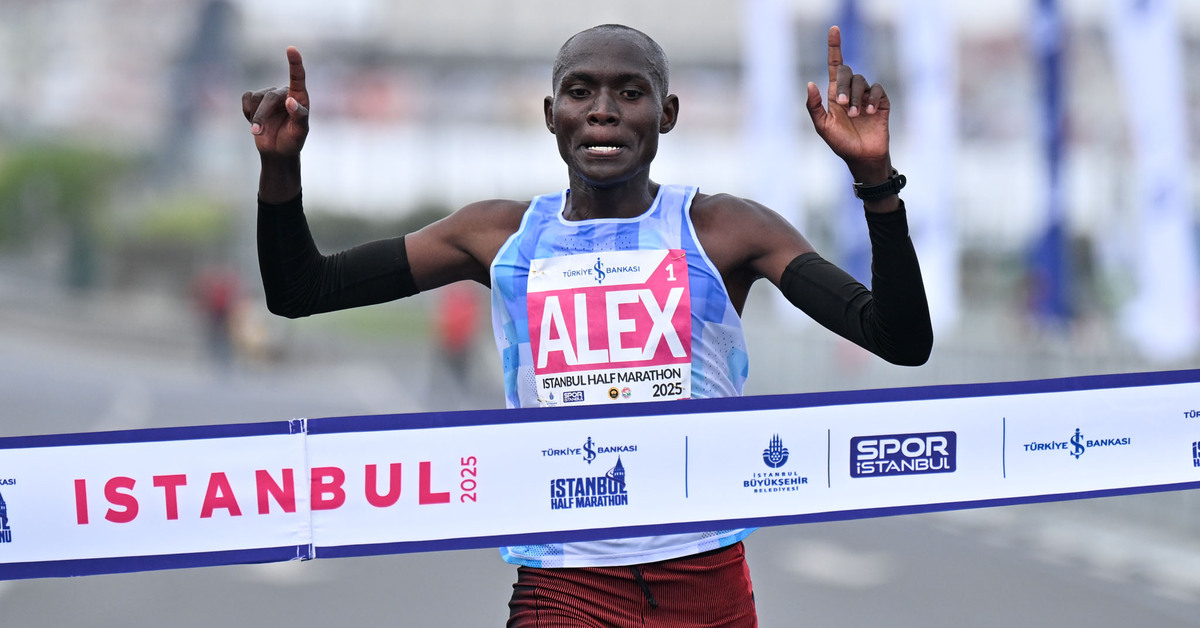 İstanbul Yarı Maratonu’nda zafer Kenyalı atletlerin!