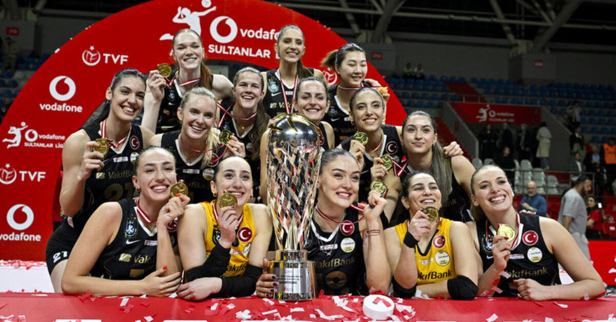 Sultanlar Ligi’nde şampiyon VakıfBank!