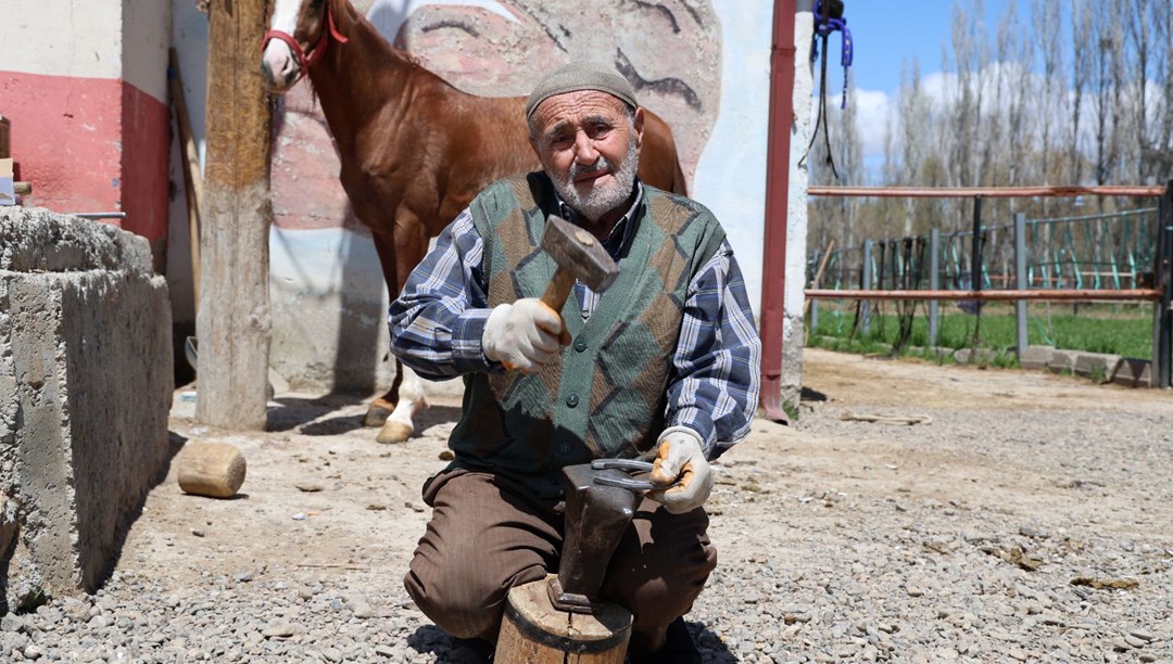 77 yaşında mesleğin son ustası: 63 yıldır işini severek sürdürüyor