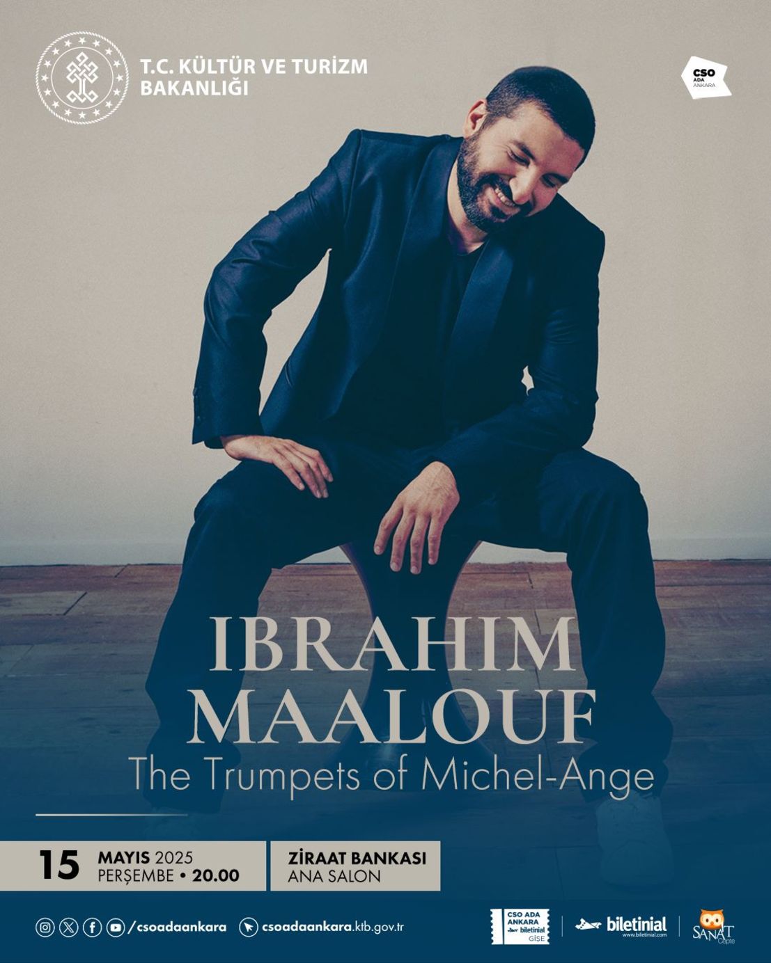 Başkent’te Ibrahim Maalouf rüzgarı