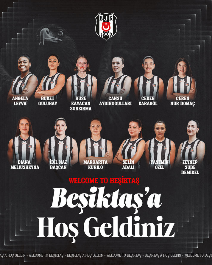 Beşiktaş’tan 12 transfer birden!