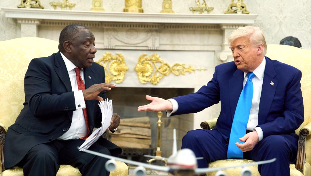Beyaz Saray’da ikinci Zelenski vakası: Trump, Güney Afrika lideri ile tartıştı