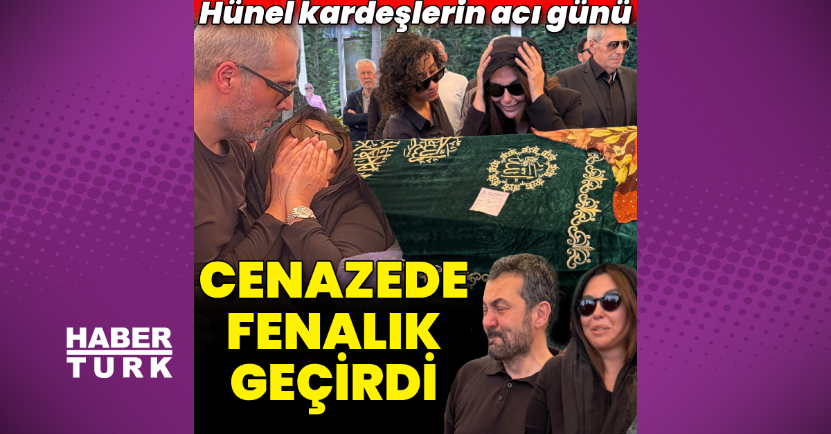 Cenazede fenalık geçirdi