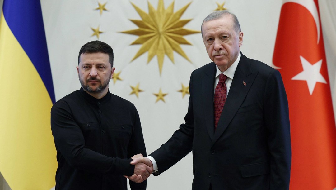 Cumhurbaşkanı Erdoğan’ın Zelenski ile görüşmesi başladı