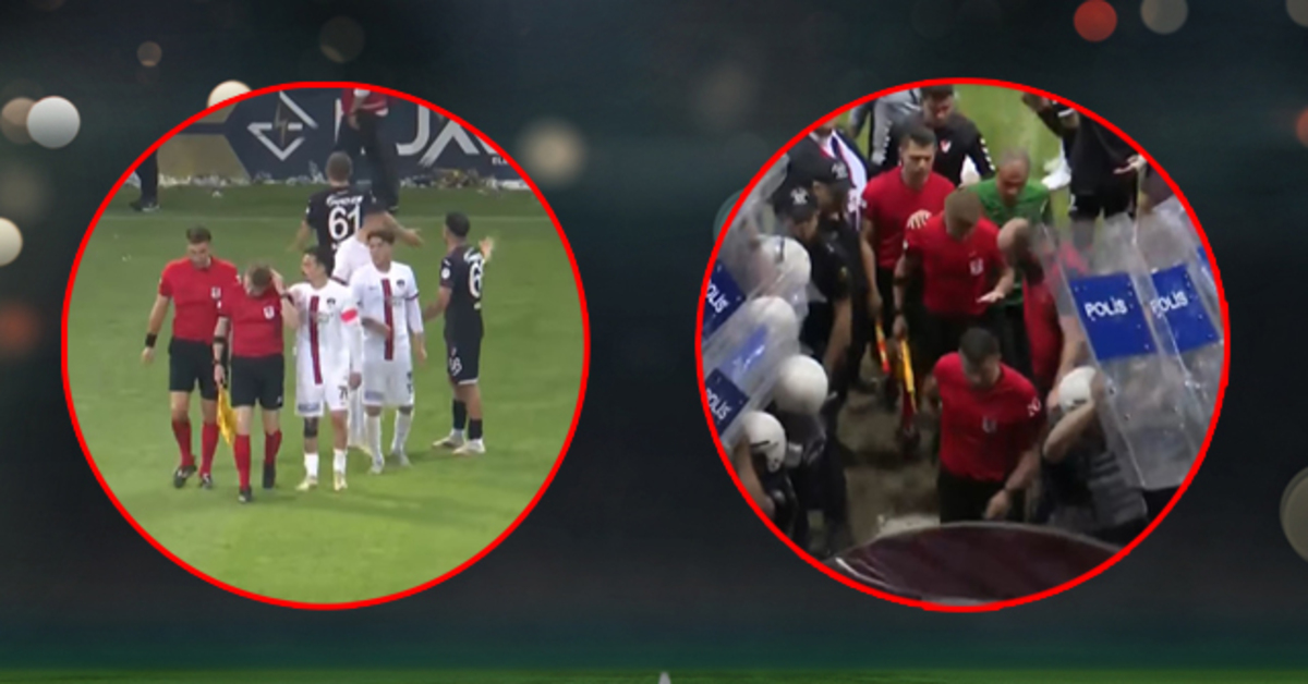 Elazığspor-Van Spor FK maçı tatil edildi!