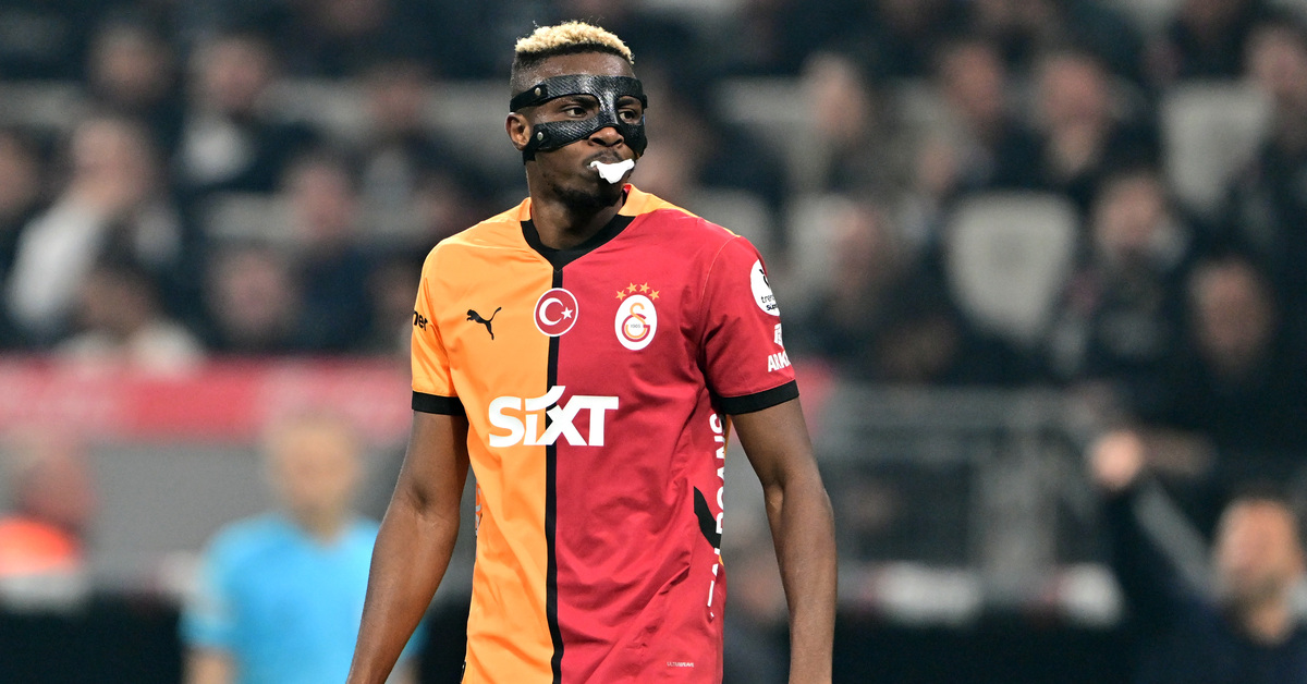 Galatasaray’a Osimhen’den kötü haber!
