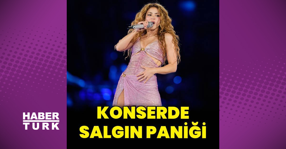 Konserde salgın paniği