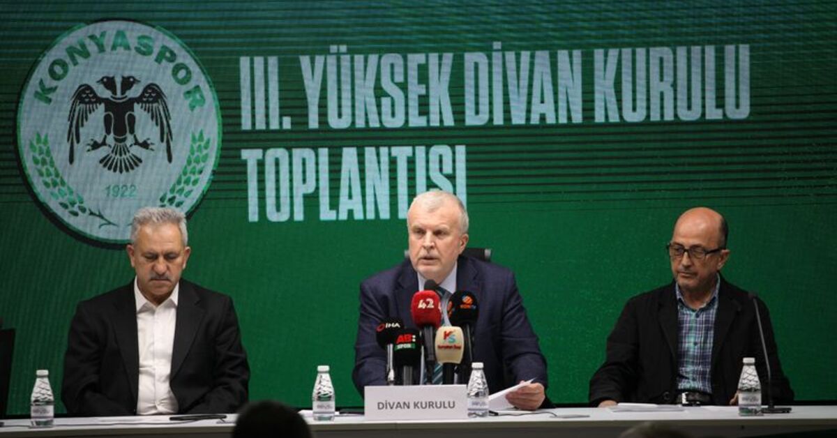 Konyaspor’da 3. Yüksek Divan Kurulu toplantısı yapıldı