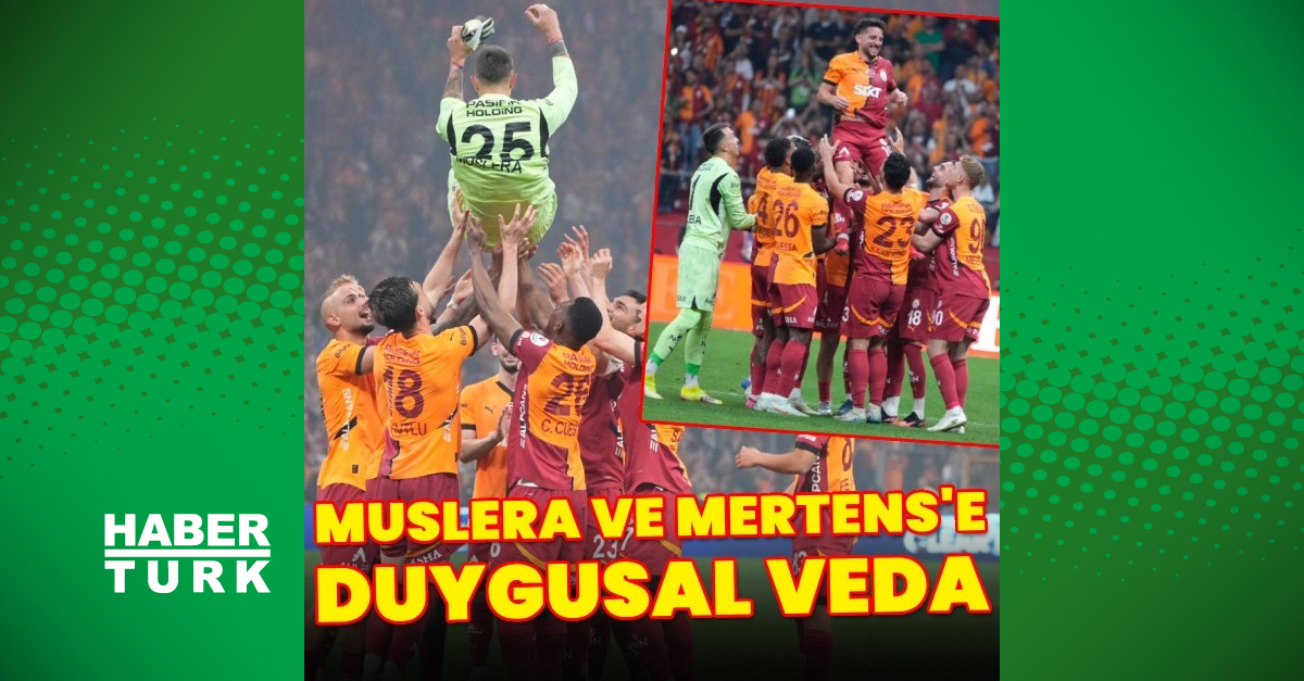 Mertens ve Muslera’ya duygusal veda!