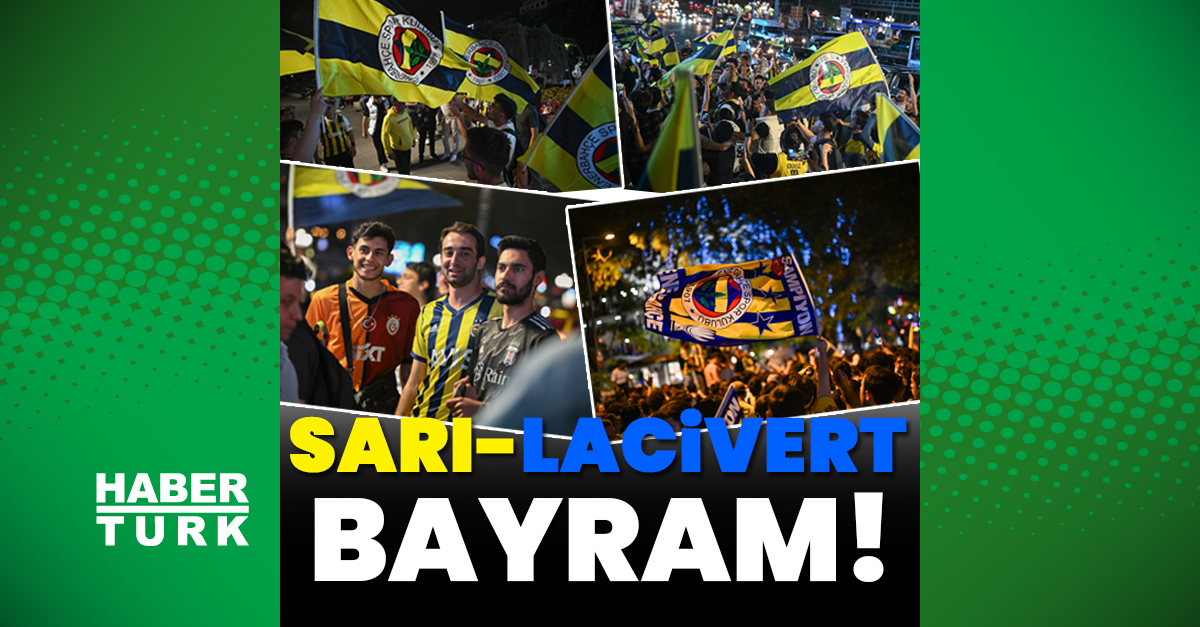 Sarı-lacivert bayram!
