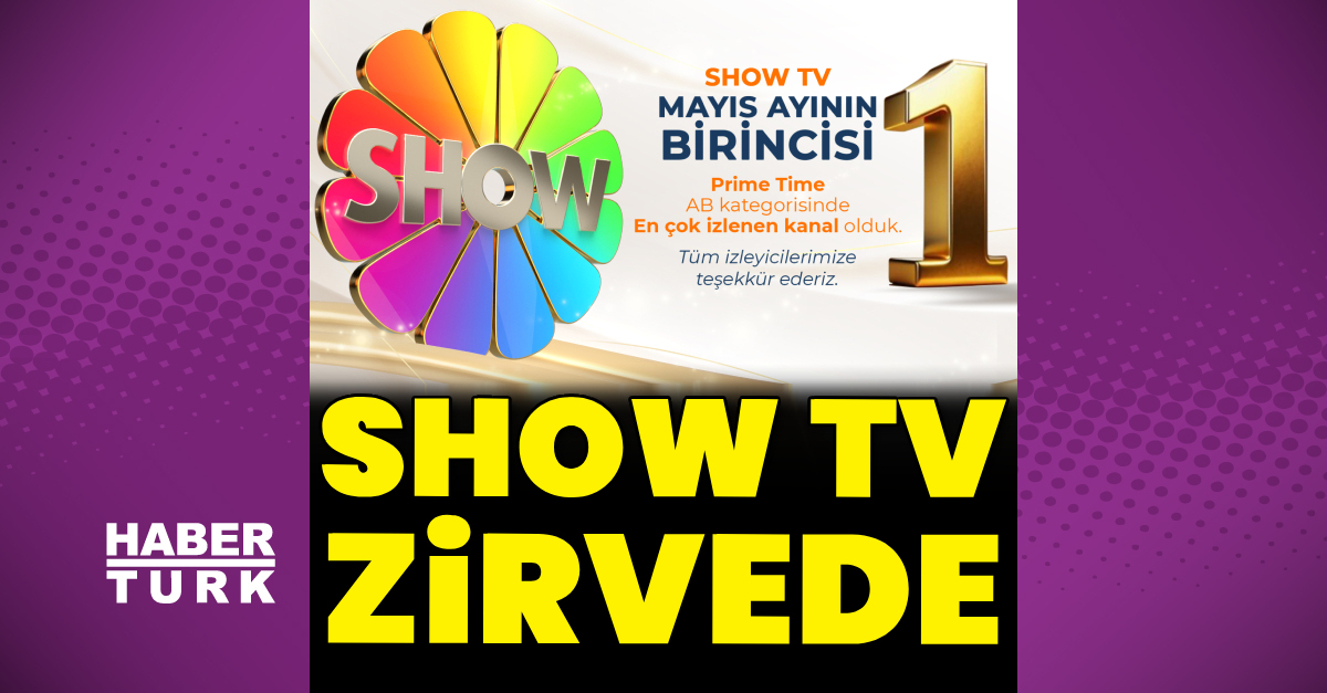SHOW TV yine zirvede