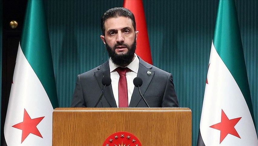 Suriye lideri Şara’dan Cumhurbaşkanı Erdoğan’a teşekkür