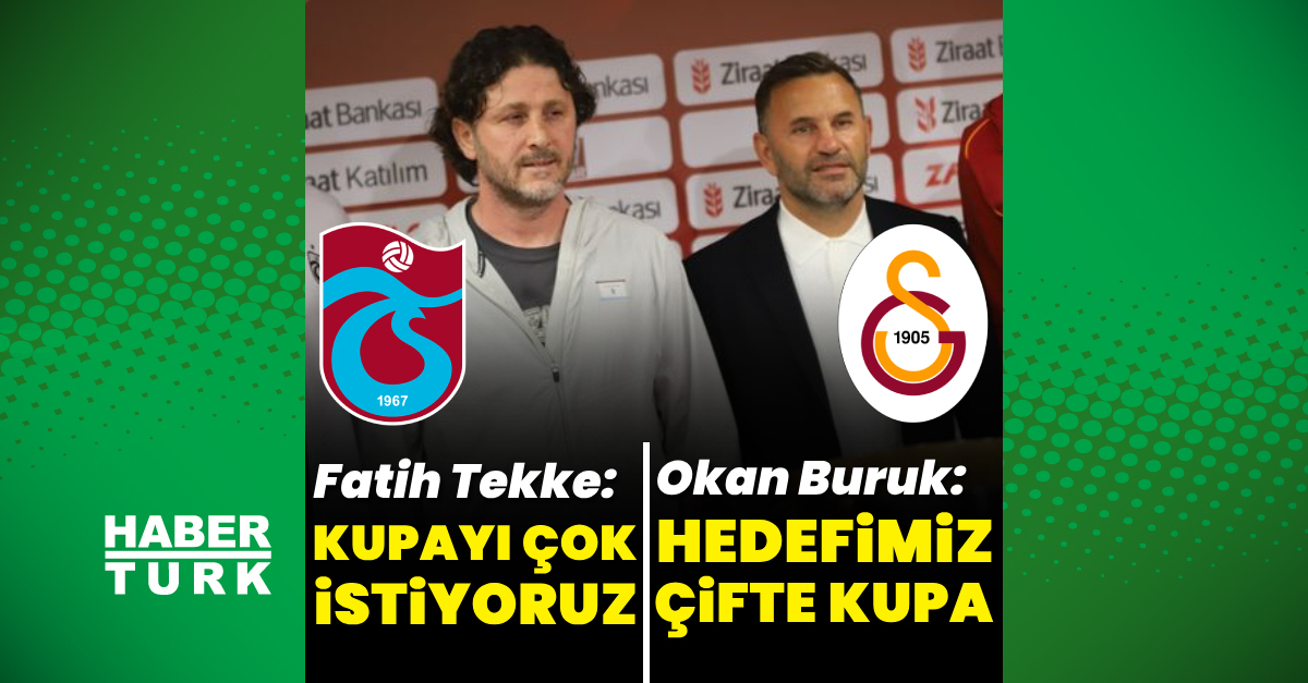 Tekke ve Buruk’tan final öncesi iddialı sözler