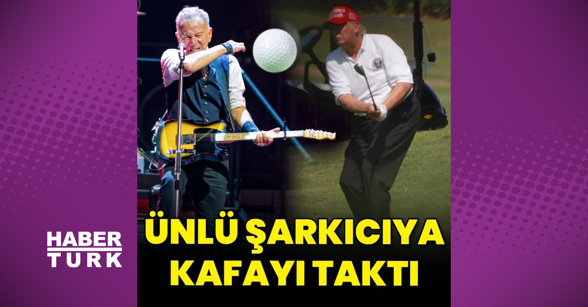 Ünlü şarkıcıya kafayı taktı