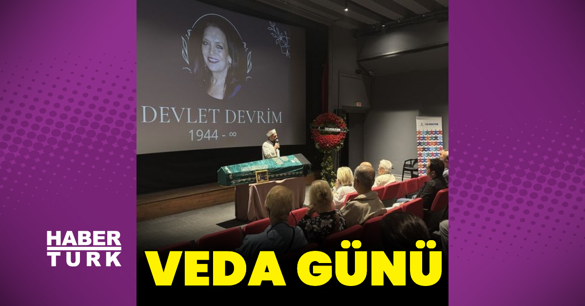 Yeşilçam oyuncusuna veda günü