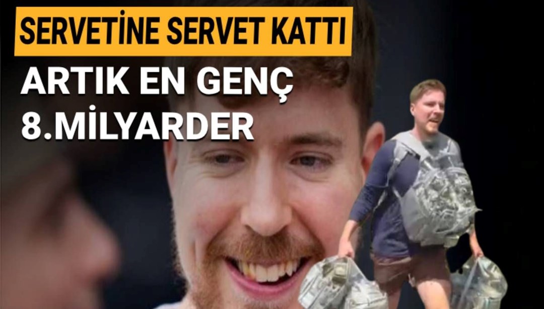 Youtuber MrBeast 1 milyar dolarlık servetiyle en genç 8. milyarder oldu (MrBeast kimdir, kaç yaşında?)