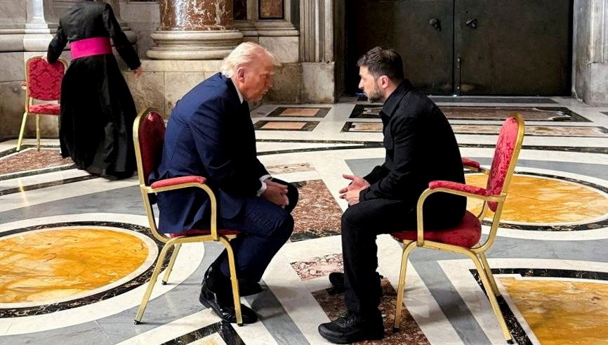 Zelenski’den Trump açıklaması: “En iyi görüşmemiz Vatikan’daydı”