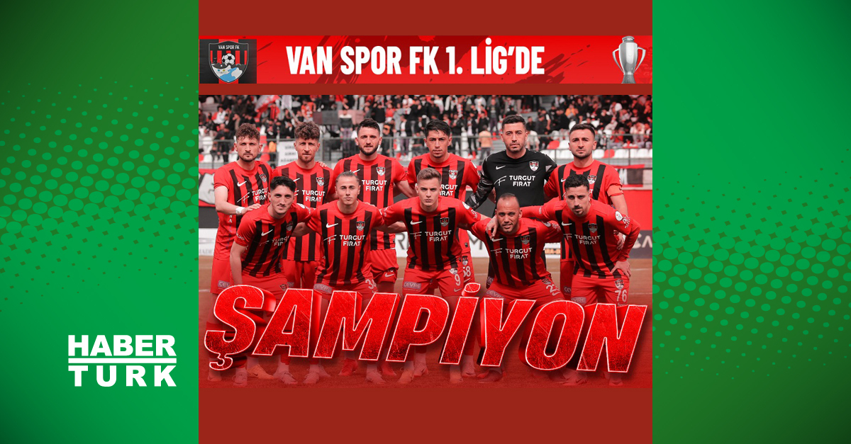 Artı Değer Van Spor, 1. Lig’e yükseldi!