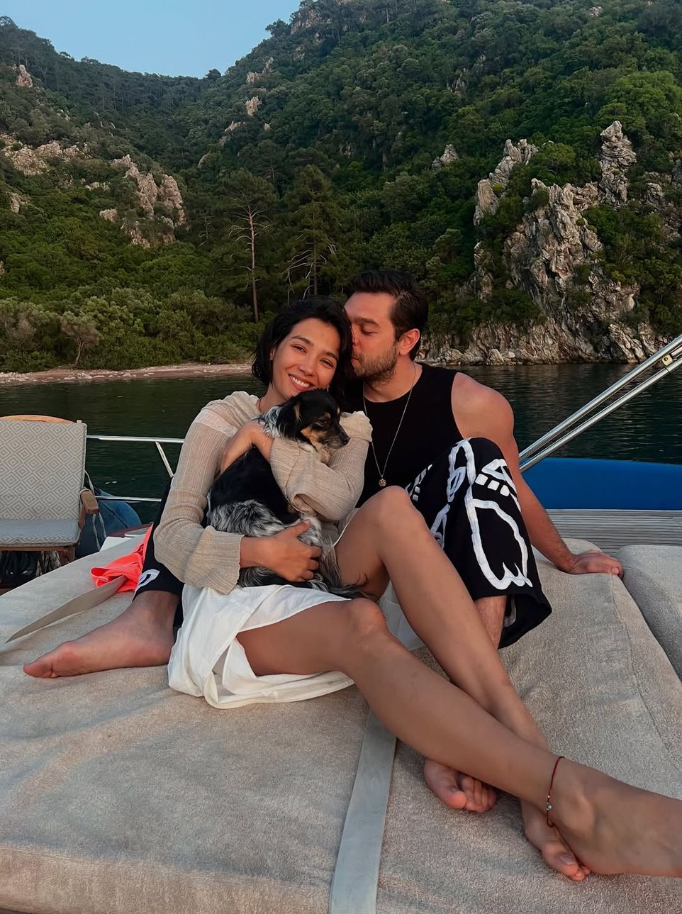 Aşk dolu tatil paylaşımı
