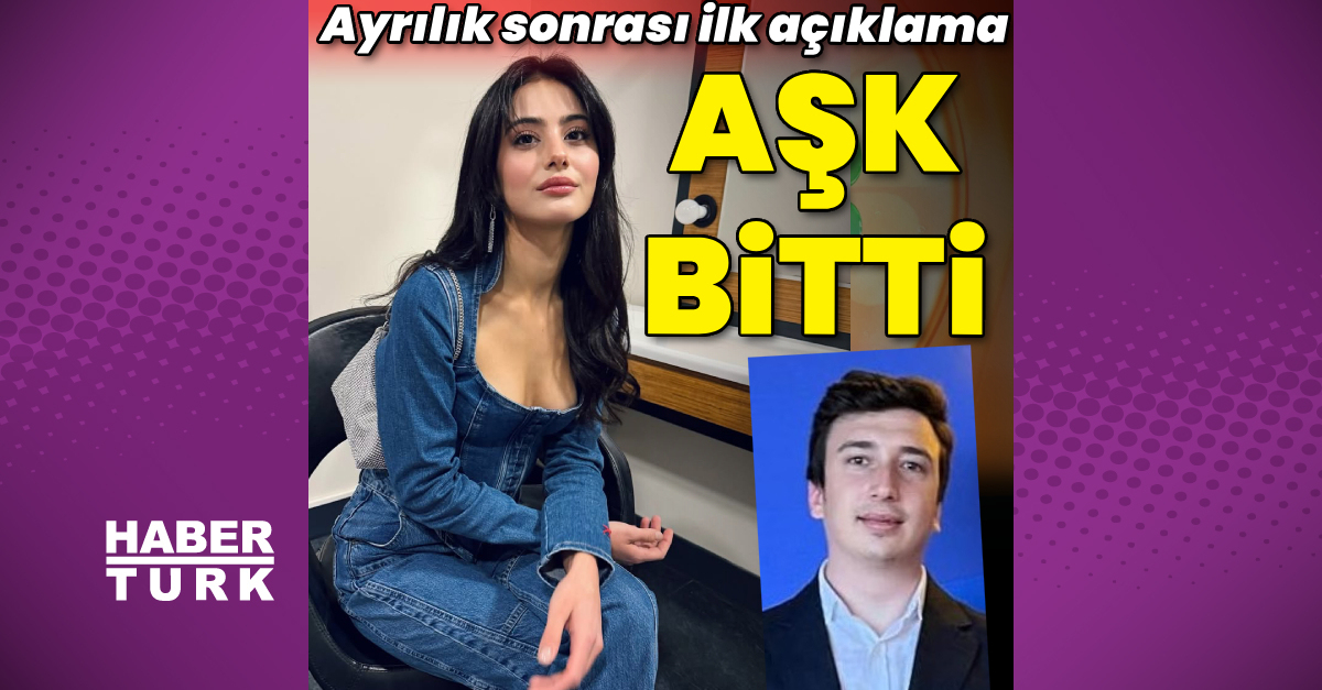 Ayrılık sonrası ilk açıklama