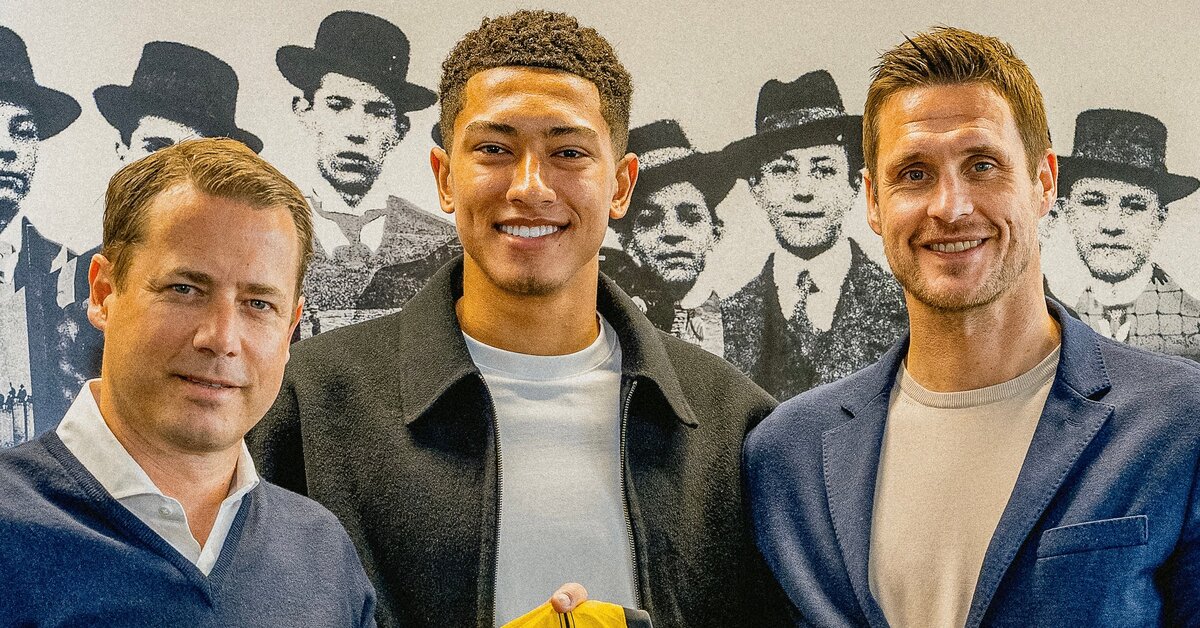 Bellingham resmen Dortmund’da!