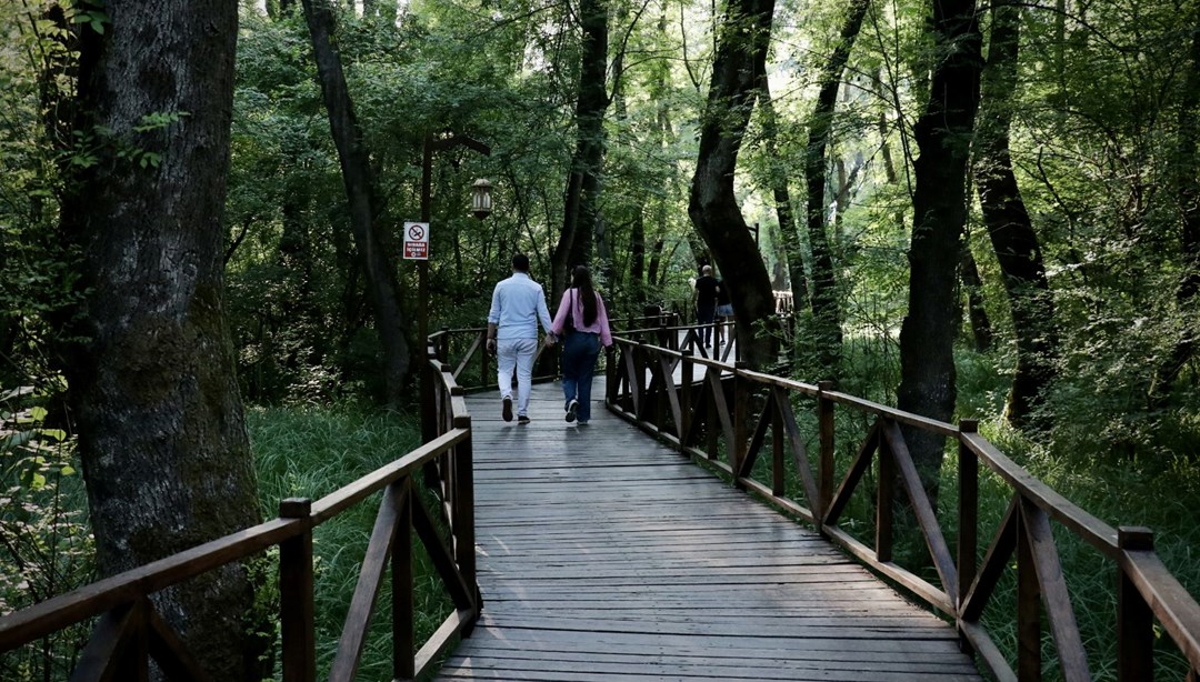 Çakırlar Korusu’ne ziyaretçiler akın ediyor