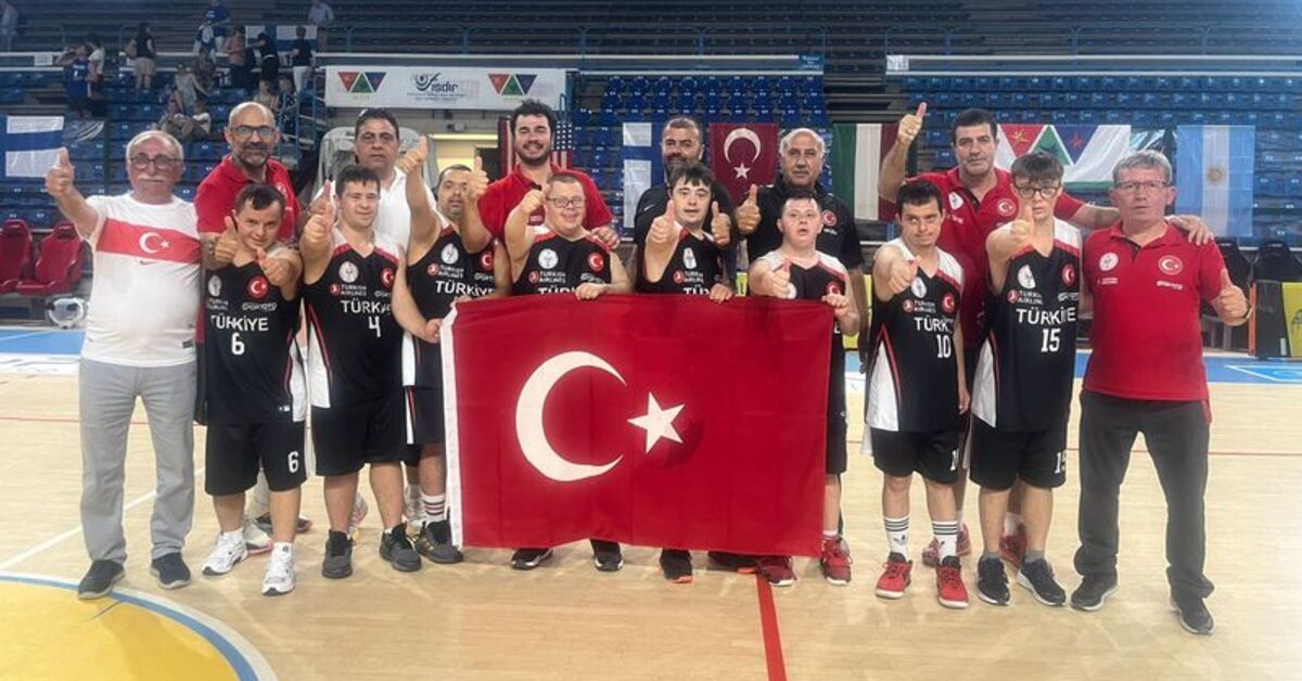Down Sendromlular Milli Takımı, Avrupa’da finalde!