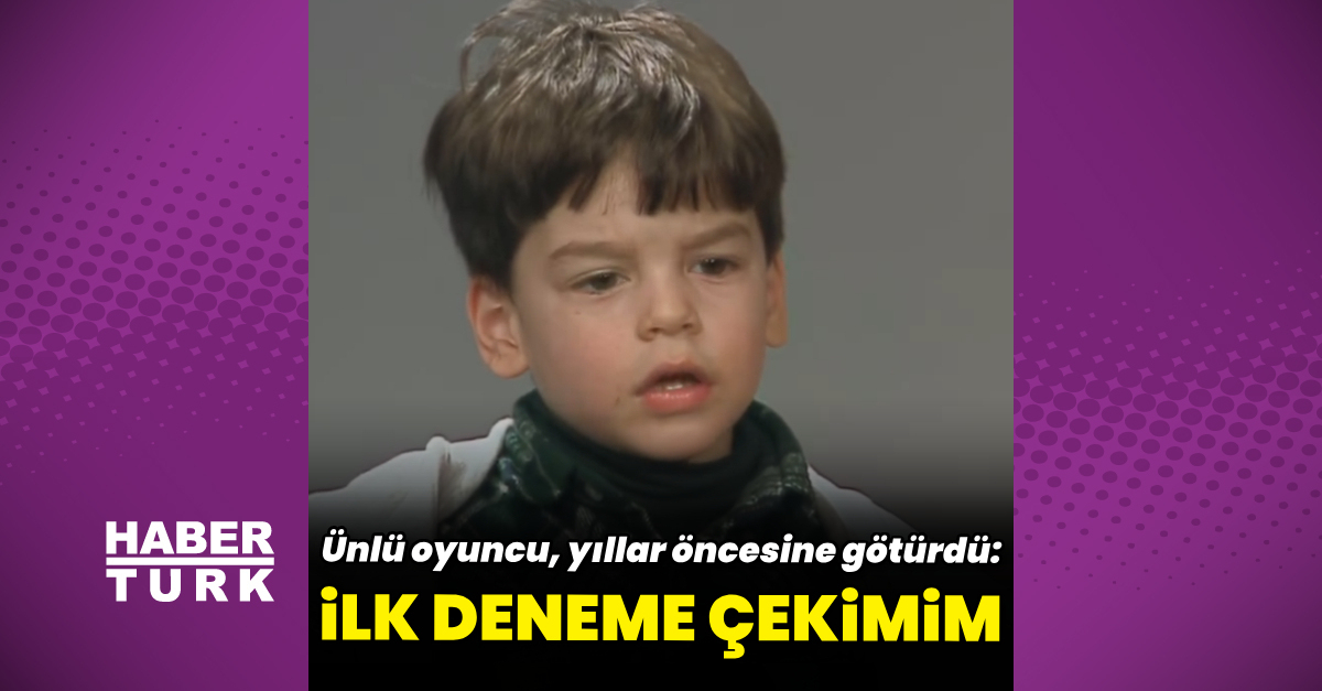 İlk deneme çekimini paylaştı