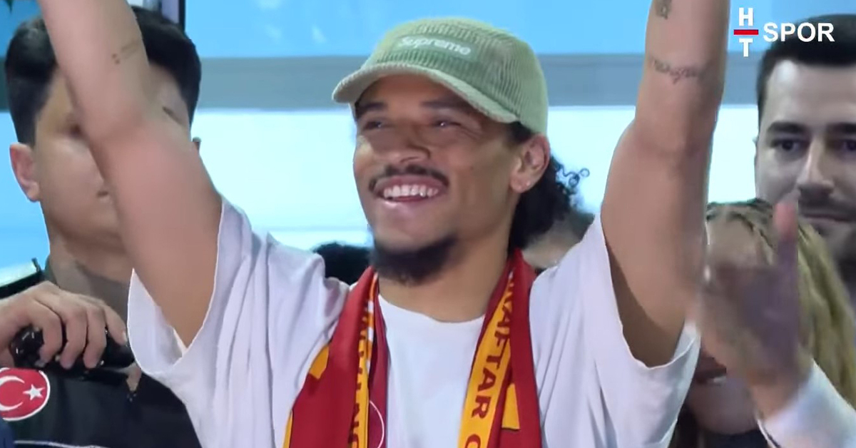 Leroy Sane, G.Saray için İstanbul’da!
