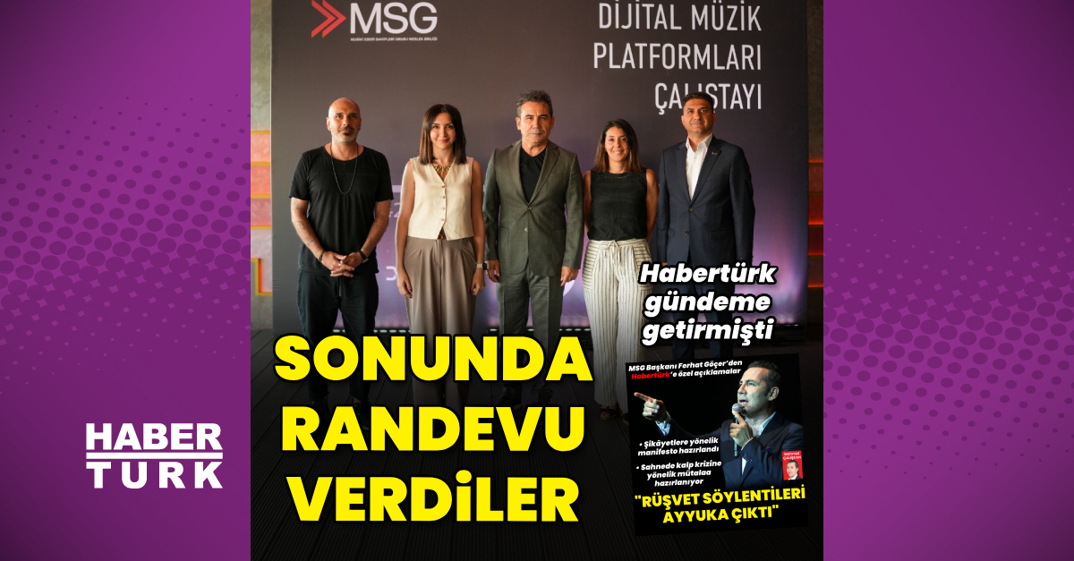 Sonunda randevu verdiler
