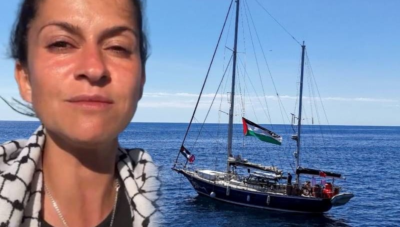 Türk aktivist NTV’ye konuştu: İtalya’dan yelken açtılar, Gazze’ye gidiyorlar!