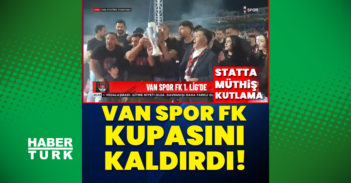 Van Spor şampiyonluğu kutladı!