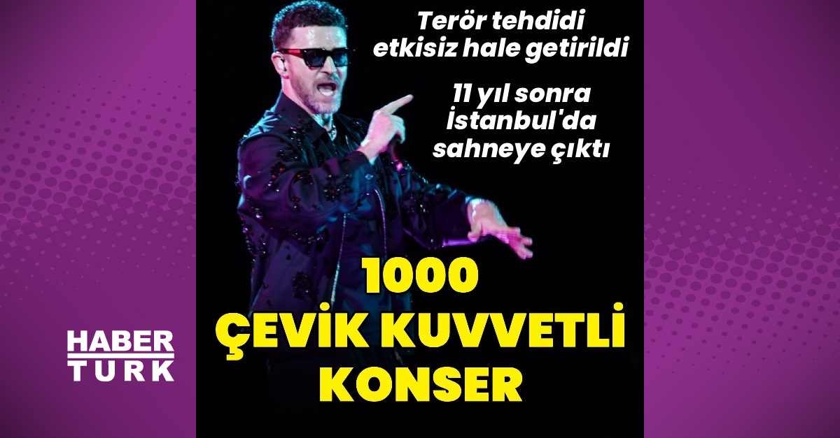 1000 çevik kuvvetli konser