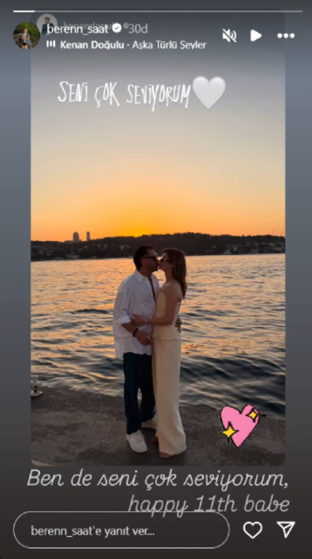 11’inci yıla özel aşk dolu an