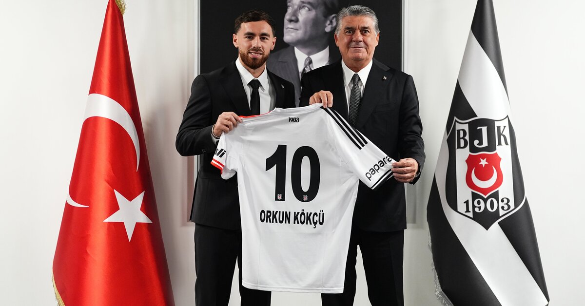 Beşiktaş, Orkun Kökçü transferini resmen açıkladı!