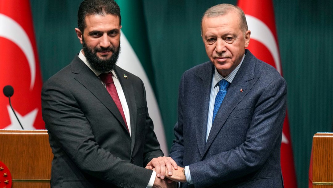 Cumhurbaşkanı Erdoğan, Suriye lideri Şara ile görüştü