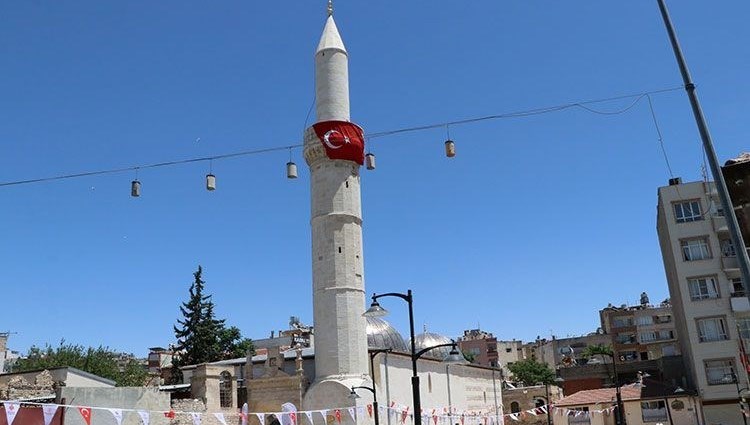 Depremde zarar gördü: Kilis Çalık Camii yeniden ibadete açıldı