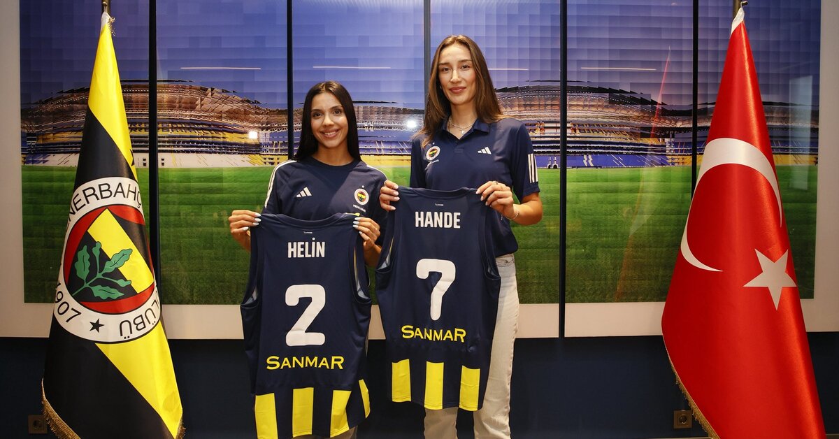 Hande ve Helin resmen Fenerbahçe’de!