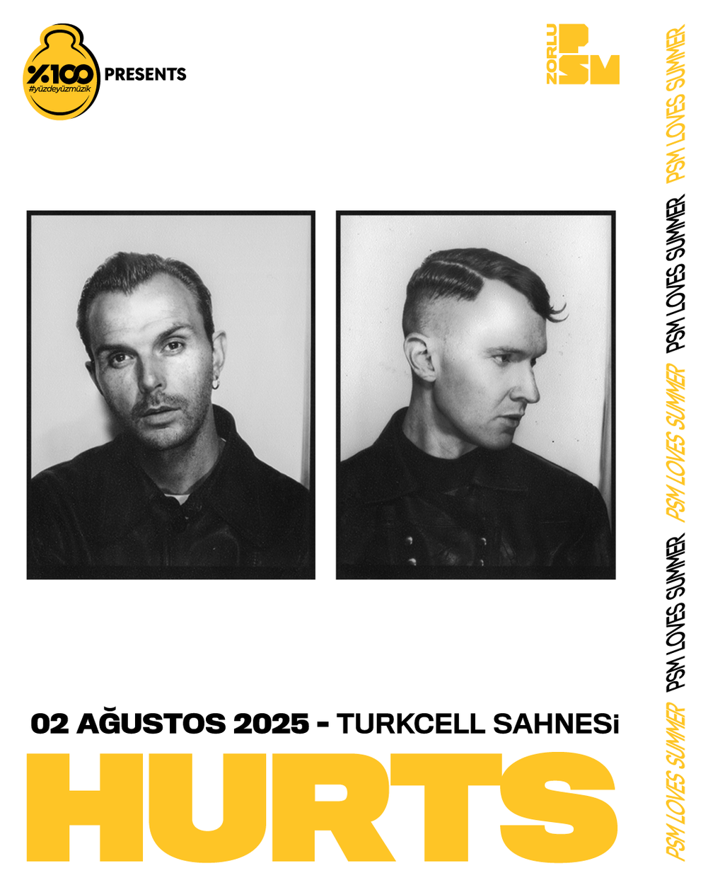 Hurts’ten duygusal ve elektronik konser