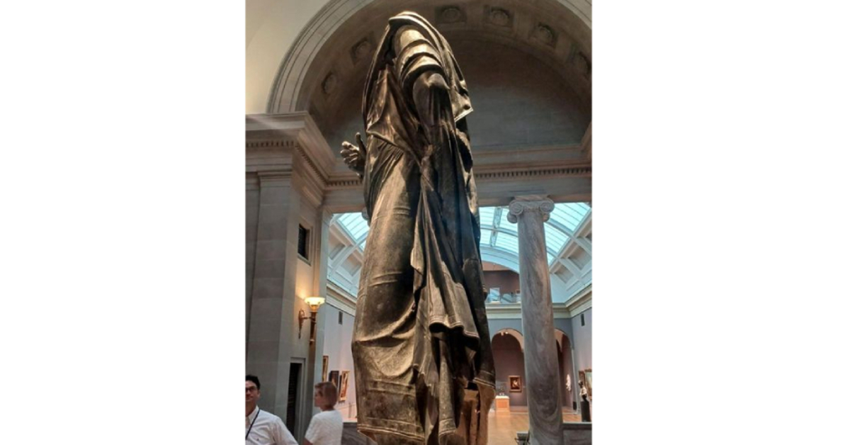 Marcus Aurelius’un heykeli Cumhurbaşkanlığı Millet Kütüphanesi’nde