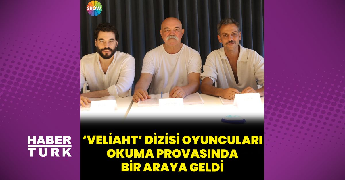 Okuma provasında bir araya geldiler