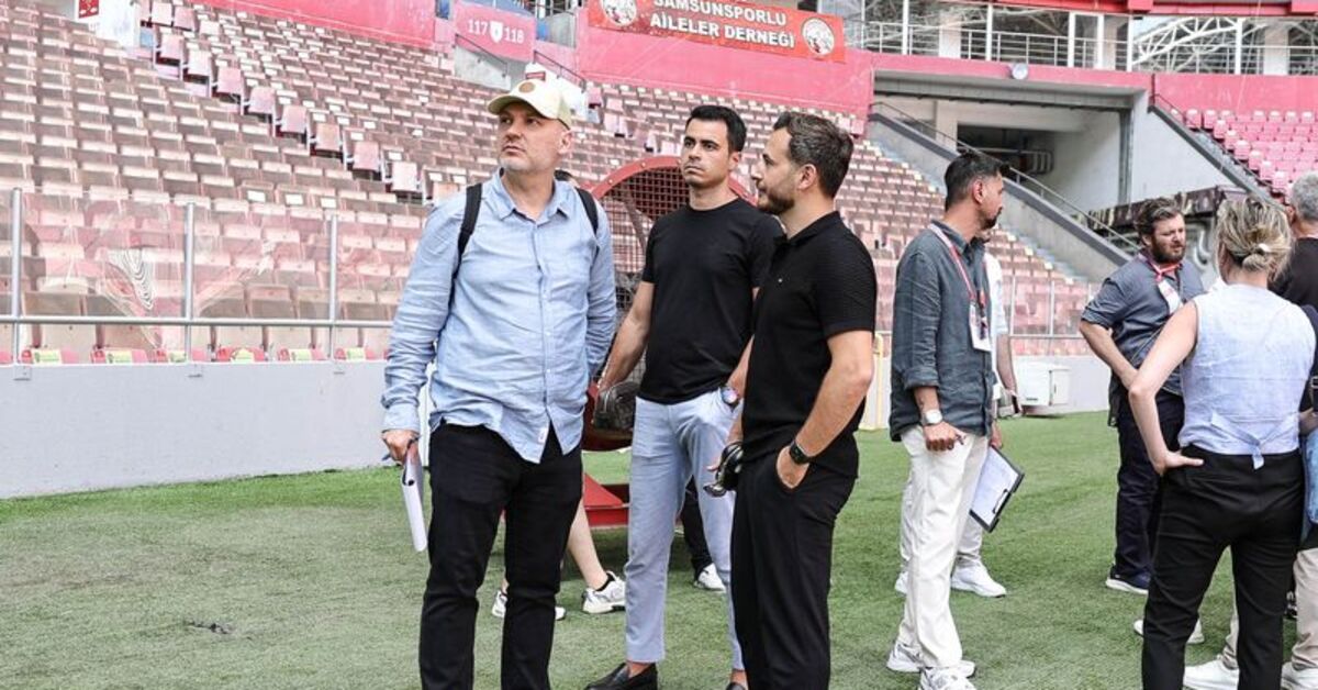 UEFA yetkilileri, Samsunspor Stadını inceledi!