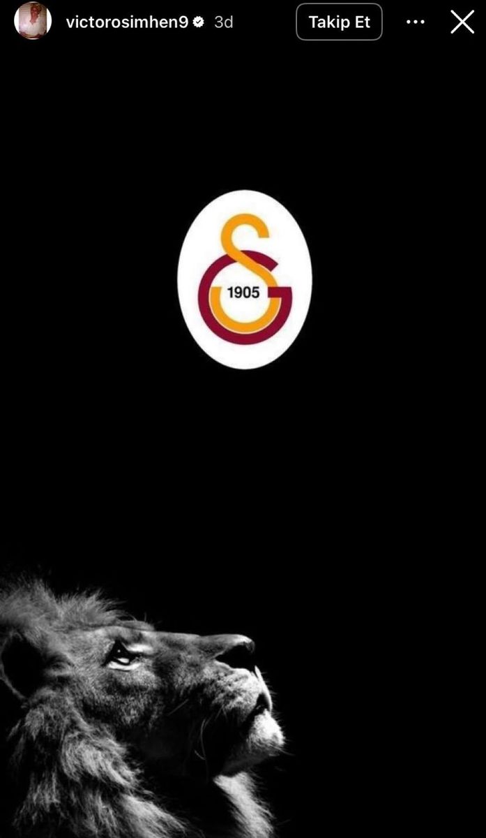 Victor Osimhen’den Galatasaray paylaşımı!