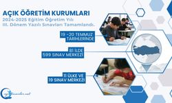 Açık Öğretim Okulları III. Dönem E-Sınavları Tamamlandı