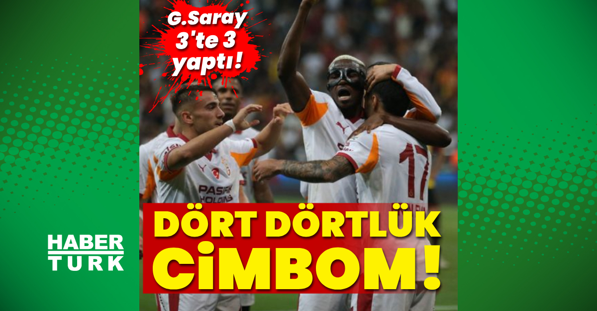 Aslan, Kayseri’de dört dörtlük!